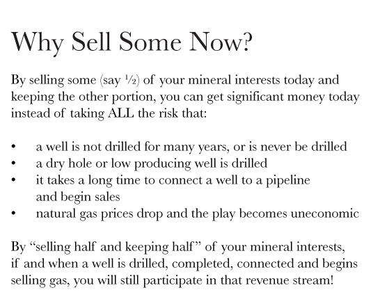 Why Sell Some? Text